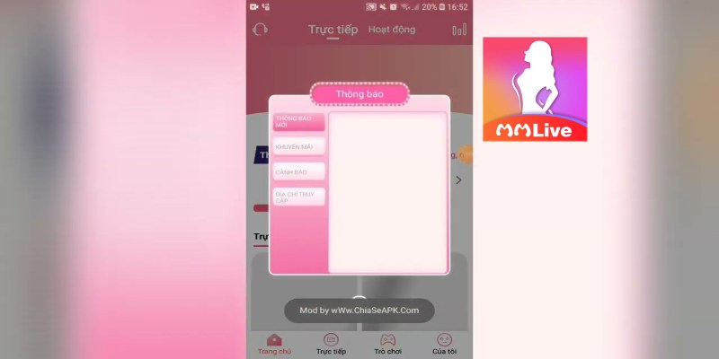 Hướng Dẫn Mở Khóa Phòng MMLive Trên iOS